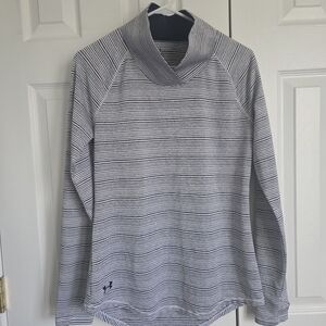 Under Armour Women's Striped Navy Pullover
